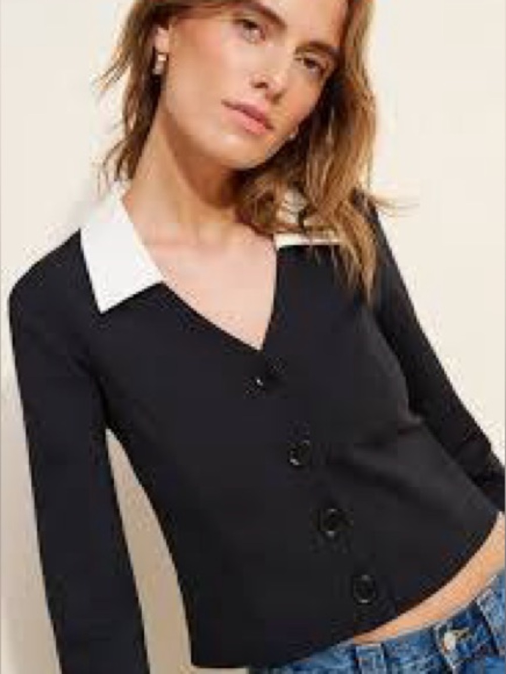 Reformation Pia Knit Top XL